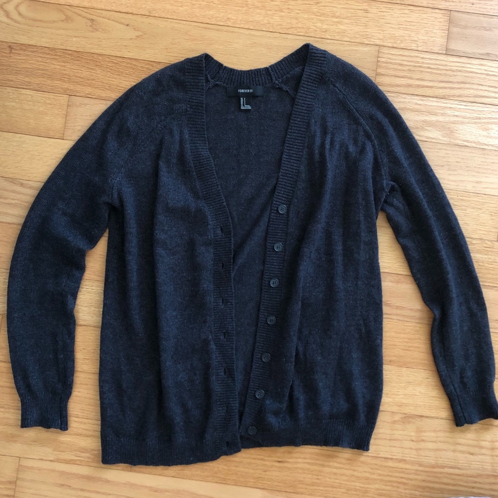 Cozy button up sweater